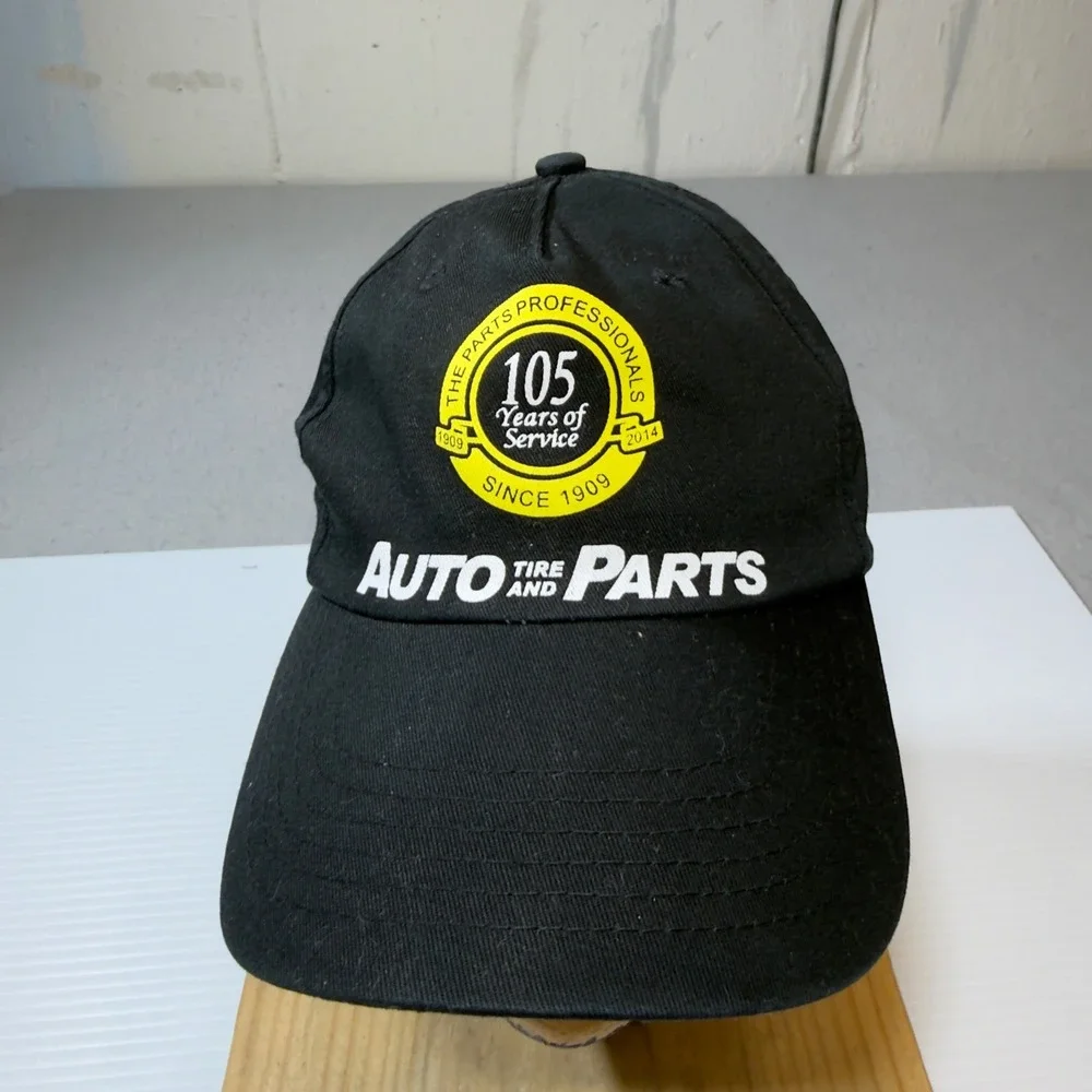 NAPA Auto Tire and Parts 105 Years Service Hat Black DuPont Logo Adjustable‎ Cap